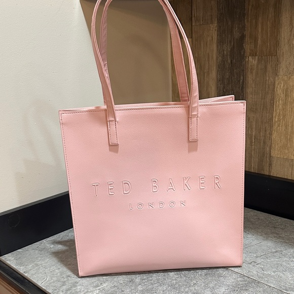 Ted Baker Light Pink Studded Tote - Picture 2 of 7